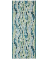 Liora Manne' Esencia Wave 1'11"x4'11" Runner Area Rug