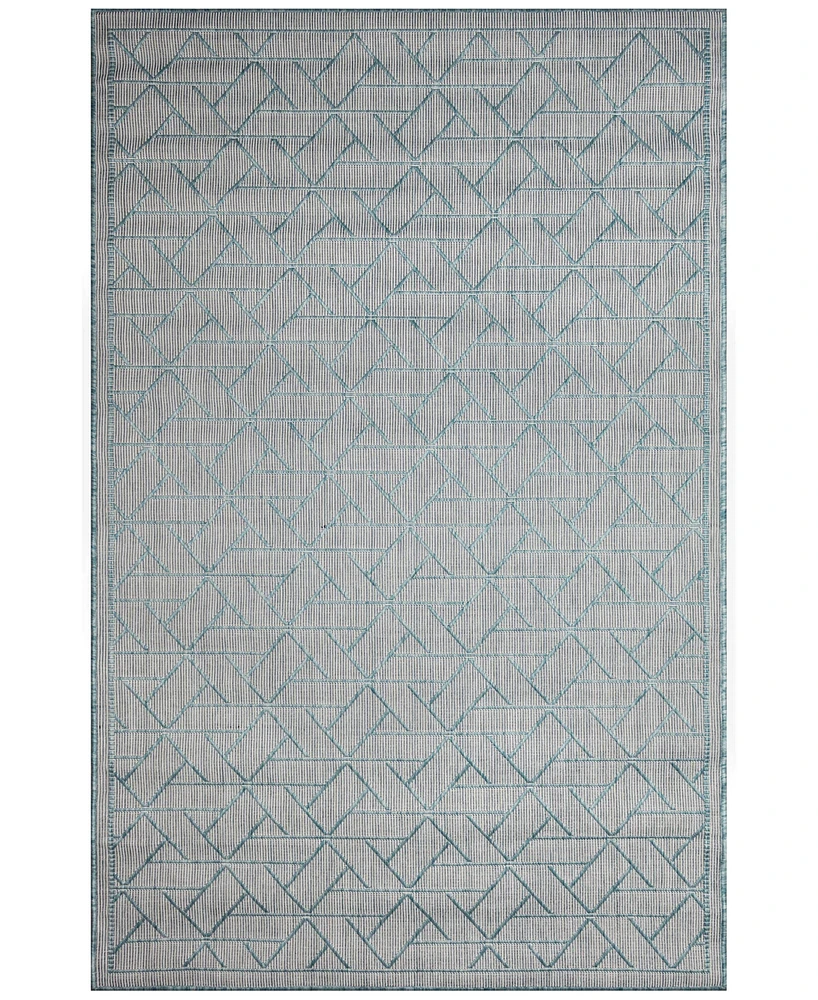 Liora Manne' Carmel Pyramid 7'10"x9'10" Area Rug