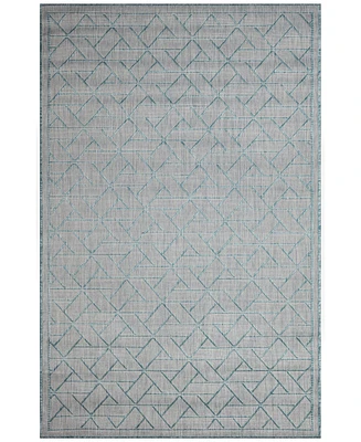 Liora Manne' Carmel Pyramid 7'10"x9'10" Area Rug