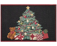 Liora Manne' Esencia Oh Christmas Tree 2'5"x3'11" Area Rug