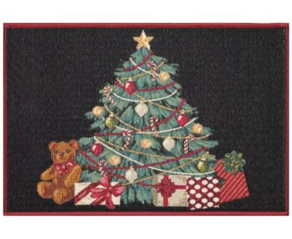 Liora Manne Esencia Oh Christmas Tree Rug Collection