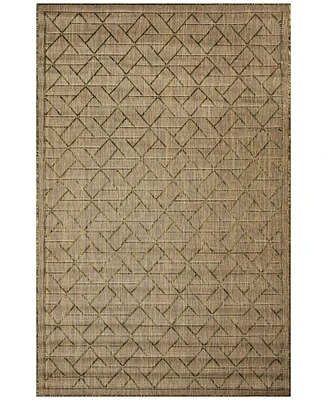 Liora Manne' Carmel Pyramid 7'10"x9'10" Area Rug