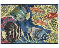 Liora Manne' Esencia Fish 2'5"x3'11" Area Rug