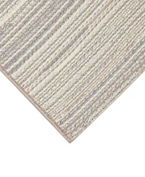 Liora Manne' Miranda Tweed Stripe 9'10"x12'1" Area Rug