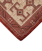 Liora Manne' Carmel Kilim 4'10"x7'6" Area Rug