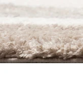 Liora Manne' Fiord Stripe 7'10"x9'10" Area Rug