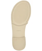 Guess Women's Elyho Logo Cutout Flat Jelly Sandals