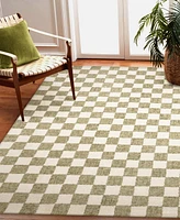Liora Manne' Savannah Checkerboard 5'x7'6" Area Rug