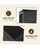 gaomon 15 Drawers Fabric Dresser for Bedroom, Tall Vertical Storage Dresser & Chests of Drawers, Storage Drawer Organizer w/Metal Frame