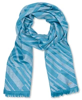 Calvin Klein Bias Geometric Metallic Scarf