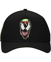 Lids Men's Black Carnage Glow-in-the-Dark Radioactive A-Frame Adjustable Hat