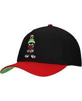 Lids Men's Black Looney Tunes Marvin the Martian A-Frame Adjustable Hat