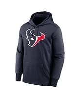 Nike Men's C.j. Stroud Navy Houston Texans Player Name Number Performance Pullover Hoodie