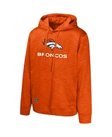 Outerstuff Men's Orange Denver Broncos Streak Fleece Pullover Hoodie