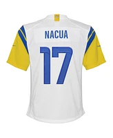 Nike Big Boys and Girls Puka Nacua White Los Angeles Rams Game Jersey