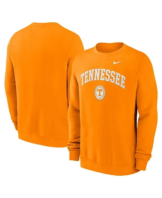 Nike Men's Tennessee Orange Volunteers Arched Seal Pullover Sweatshirt