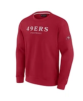 Fanatics Men's and Women's Scarlet San Francisco 49ers Elements Unlimited Fleece Pullover Sweatshirt