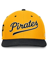 Nike Men's Gold/Black Pittsburgh Pirates Cooperstown Collection Pro Performance Snapback Hat