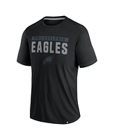 Fanatics Men's Black Philadelphia Eagles Defender Blackout T-Shirt