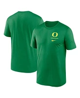 Nike Men's Green Oregon Ducks Primary Logo Legend Performance T-Shirt