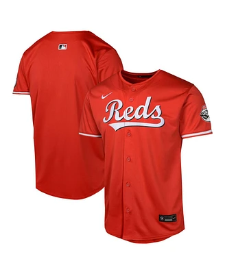 Nike Big Boys and Girls Red Cincinnati Reds Alternate Limited Jersey