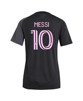 Adidas Women's Lionel Messi Black Inter Miami Cf 2025 The Fortitude Kit Replica Player Jersey