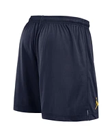 Jordan Men's White/Navy Michigan Wolverines Primetime Reversible Shorts