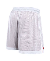 Nike Men's White/Scarlet Ohio State Buckeyes Primetime Reversible Performance Shorts