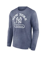 Fanatics Men's Navy New York Yankees Circus Catch Long Sleeve T-Shirt