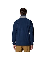 Columbia Men's Navy Dallas Cowboys Flanker Iv Fleece Full-Zip Jacket