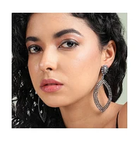 Sohi Intricate Antique Drop Earrings