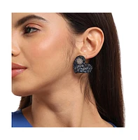 Sohi Star Heart Stud Earrings