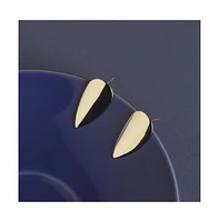 Sohi Minimal Almond Stud Earrings