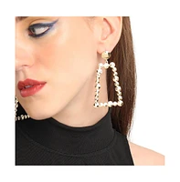 Party Stone Drop Earring