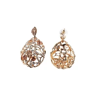 Sohi Abstract Leaf Drop Earrings