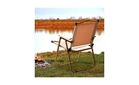 Slickblue 2-Pack Folding Camping Chair for Comfortable Outdoor Seating and Convenience