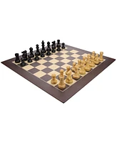 Bobby Fischer Ultimate Chess Set with Wooden Board 21.75 in., 3.75 in. King