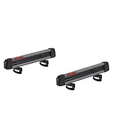 Yakima FreshTrack 4 Universal Car Roof Top Mount Ski and Snowboard Rack, Black