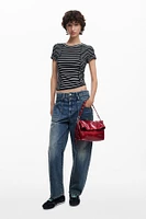 Desigual Women's Shiny flap bag
