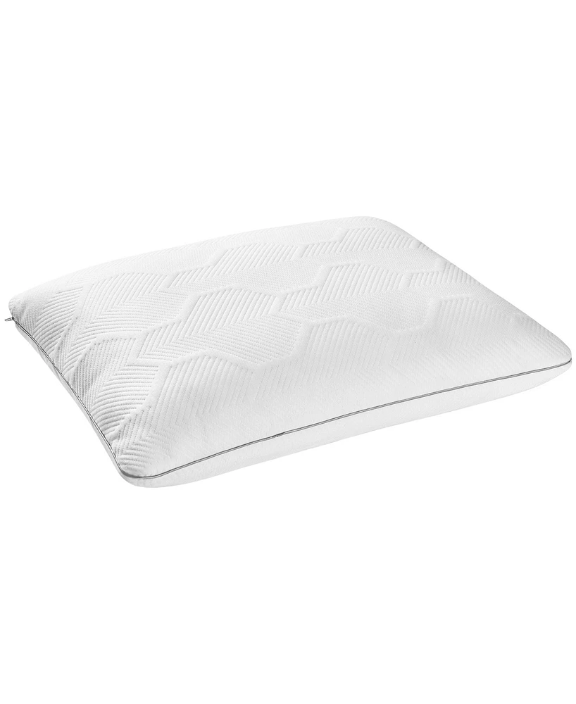 Serta Comfort Boost Gel Memory Foam Fiber Pillow, Standard