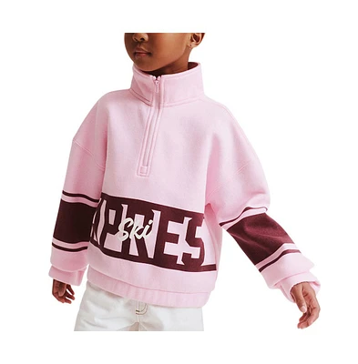 Cotton On Little Girls Naomi Half Zip Pullover