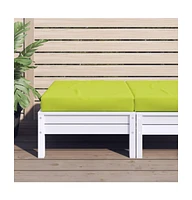 vidaXL Pallet Cushion Bright Green Oxford Fabric