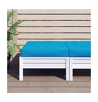 vidaXL Pallet Cushion Light Blue Oxford Fabric