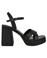 Calvin Klein Women's Drancy Block Heel Dress Sandals