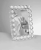 Philip Whitney Ginger Crystal Bubble Picture Frame, 5" x 7"