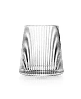 Godinger Sullivan Street Fluted Stemless Wine Glasses, Set of 4