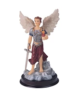 Fc Design "2-pc Set" 6"H Archangel Jehudiel Statue Saint Jegudiel The Angel of Work Holy Figurine Statue Ornament Home Room Office Decor and Perfect I