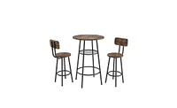 Slickblue Modern Bar Table for Stylish and Functional Dining or Entertaining Spaces