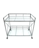 Slickblue Elegant Bar Cart for Versatile and Stylish Entertaining