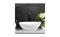 Slickblue Bathroom Ceramic Sink for Durable and Elegant Vanity Solutions